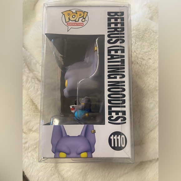 Funko Pop. DragonBall 1110. Beerus (Eating Noodles) - Picture 5 of 5